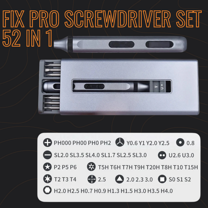 Fix Pro Screwdriver Set