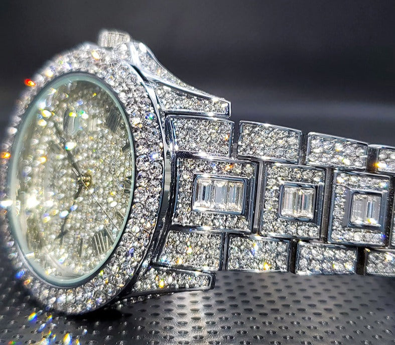 Multifunction Diamond Luxury Watches For Men