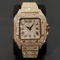Ice Out Square Luxury Watch For Men