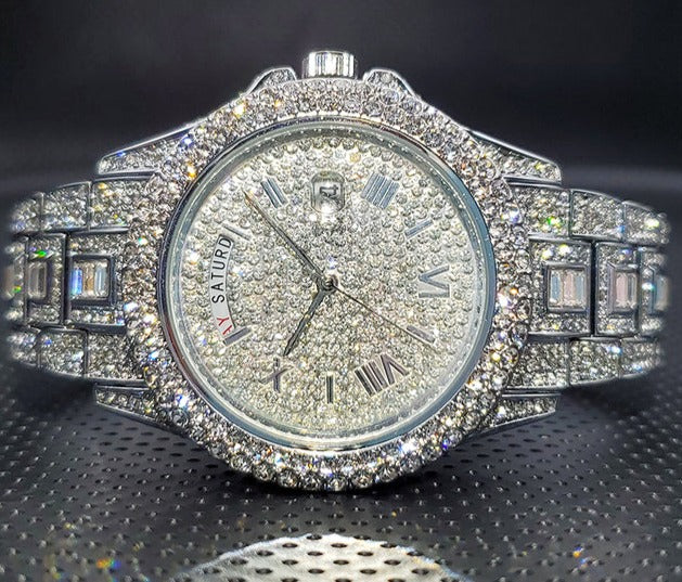 Multifunction Diamond Luxury Watches For Men